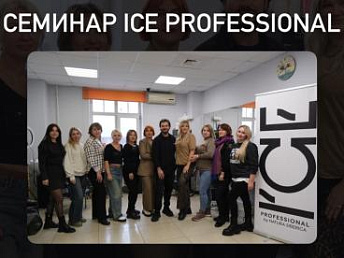 Наш отчёт семинара ICE PROFESSIONAL Наш отчёт семинара ICE PROFESSIONAL